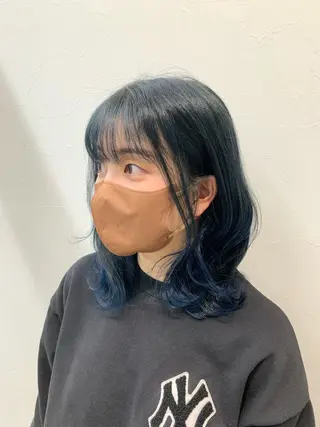 ミディアム 髪質改善×艶カラー 🌼Haru🌼のヘアスタイル