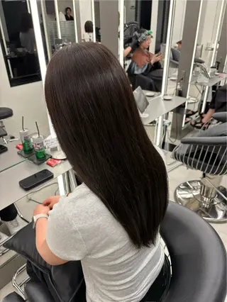 ロング カラー 瀬守 秀哉のヘアスタイル