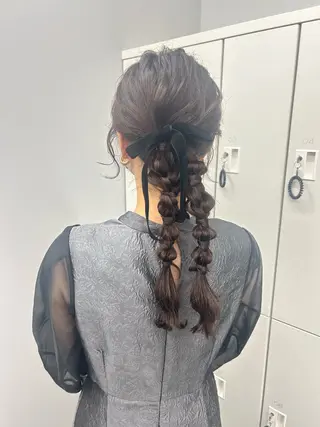 ヘアアレンジ hana ROCCO3rdのヘアスタイル