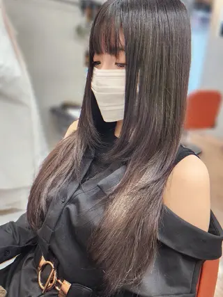 セミロング 柏 康孝のヘアスタイル