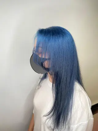 ロング カラー ヘアアレンジ 原一真/ 外国人ショートヘアのヘアスタイル