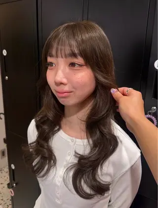 カラー 🍒ベージュ/ピンク ベージュ🍒なつきのヘアスタイル