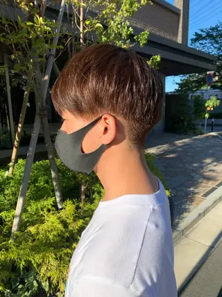 カラー メンズ 💖クボ モモ💖のヘアスタイル