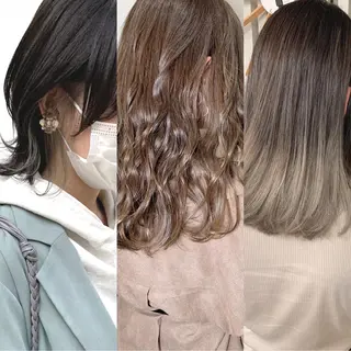 ショート カラー 樫原裕二/似合わせ カット/透明感カラーのヘアスタイル