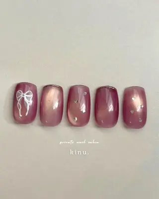 ネイル nozomi 🐏手描きニュアンスのネイルデザイン