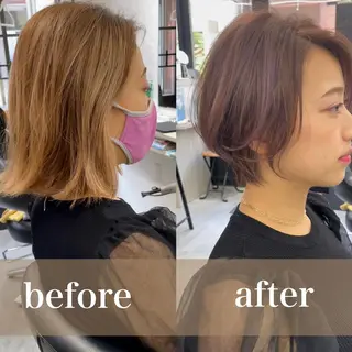ショート ショート/ボブ/✂️ 石井啓介のヘアスタイル