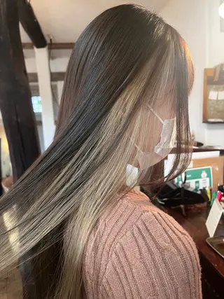 ロング カラー てづか りおのヘアスタイル