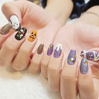 ネイル 推し活ネイルサロン 🌟Wisteriaのネイルデザイン