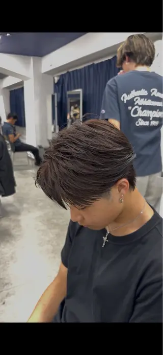 カラー パーマ メンズ 【女子ウケNo.1】 🪼cocomi🪼のヘアスタイル