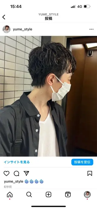メンズ 🌟メンズ特化🌟 やまもと　ゆめみの眉毛・アイブロウイメージ