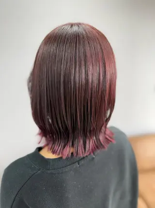 ミディアム 🌿佐山 絵梨佳🌿 Recharme新保のヘアスタイル