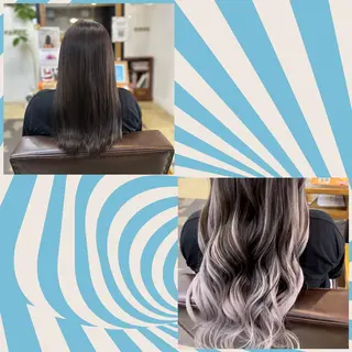 ロング BRAS岸和田 /質感再生/赤み消しのヘアスタイル