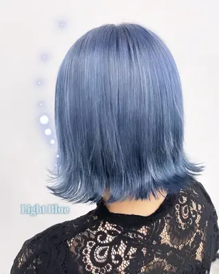 ロング カラー 𝘳𝘺𝘰𝘬𝘢 髪質改善／ブリーチのヘアスタイル