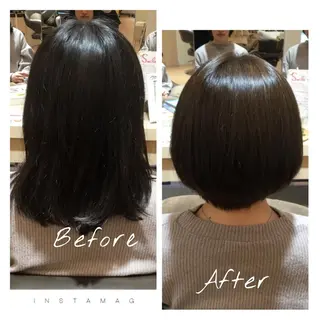 ショート カラー 白浜 サキのヘアスタイル