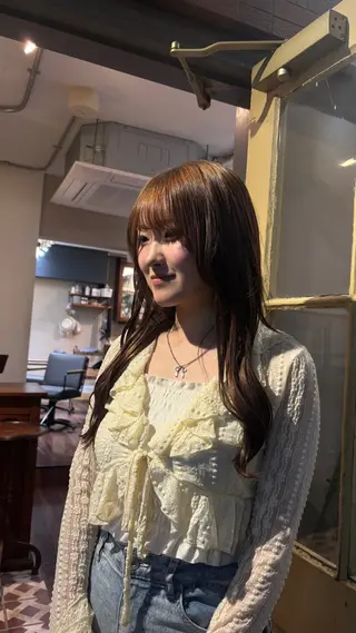 甲斐 真桜のヘアスタイル