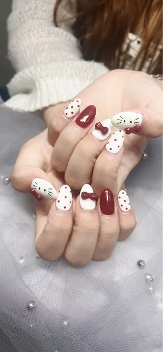 ネイル RUBYネイルサロン 9Caratsのネイルデザイン