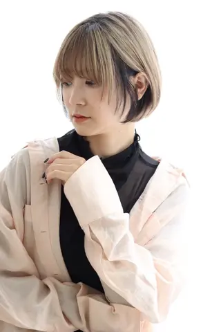 ショート カラー 🕊️池袋美容室🌳 albero武田藍花のヘアスタイル