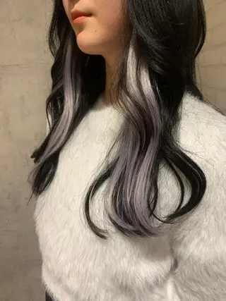 セミロング エクステ KAZUMAのヘアスタイル