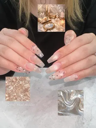 ネイル Sora nail 長さ出し専門店のネイルデザイン