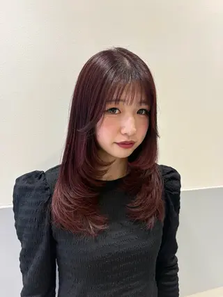 ロング 🌷【暖色艶カラー】 shiori🌷のヘアスタイル