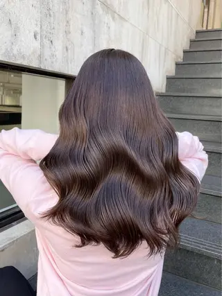ロング 前髪顔周り/艶カラ ー🌟Yudaiのヘアスタイル