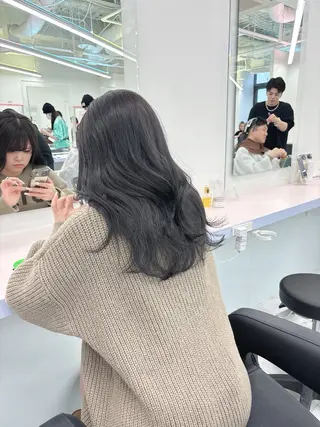 ロング カラー 縮毛矯正/メンズ歓迎 Ryota🌻のヘアスタイル