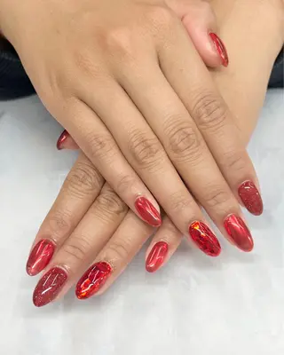 ネイル AISAフィル× ハードモチ最強のネイルデザイン