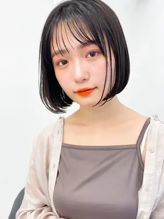 ショート 勝野夏希/ハイトーン /ベージュ/松本のヘアスタイル