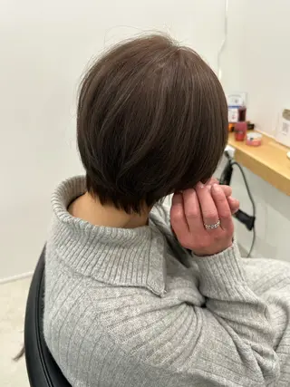 ショート カラー レイヤー/ヘアセット 💐nao.のヘアスタイル