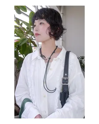 ミディアム メンズカット・パーマ eliasのヘアスタイル
