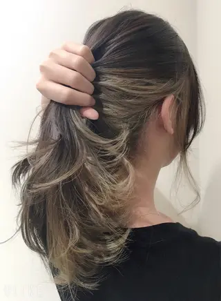ミディアム 涼音 🫧前髪お助け美容師のヘアスタイル