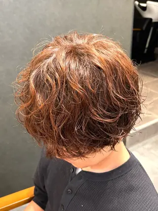 パーマ メンズ 河合 澪のヘアスタイル