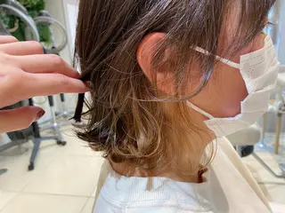 ミディアム カラー 似合う髪型見つけます AYAKAのヘアスタイル