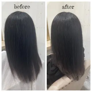 セミロング カラー PutiLuca 浅川のヘアスタイル