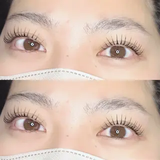 マツエク・マツパ Runon 堀内💗パリジェンヌのマツエク・マツパデザイン