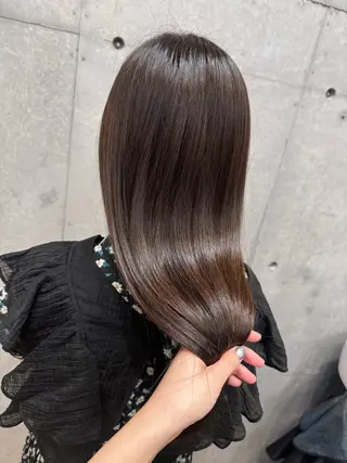 セミロング カラー Sanae .のヘアスタイル