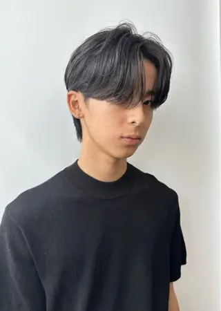 ショート パーマ メンズ ひかり HAZELのヘアスタイル