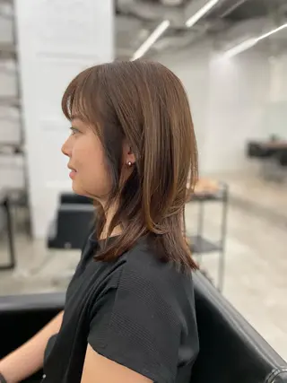 ミディアム TAKA ♦︎bridge♦︎のヘアスタイル