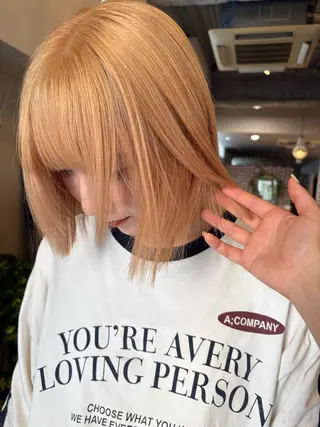 ミディアム カラー ichika/福岡 /透明感カラー🤎のヘアスタイル