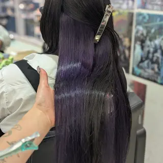 ロング カラー 渋谷/推しカラー🌈 ハイトーン/ちひろのヘアスタイル