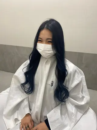 ロング カラー 韓国好き🇰🇷 美容師MIKUのヘアスタイル