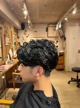 パーマ メンズ特化/代々木 上原🌳目黒マヤのヘアスタイル