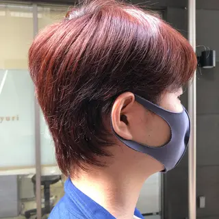 ショート メンズ🍃ナチュラル 韓国風ヘアRENのヘアスタイル