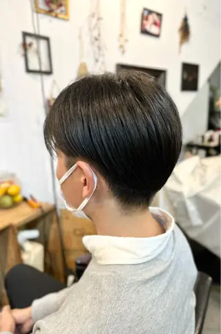 ミディアム メンズ 元住吉プランツヘアー ☘️まるやま☘️のヘアスタイル