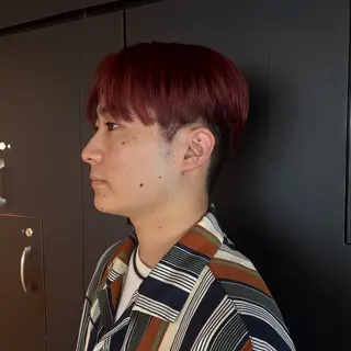 カラー ヘアアレンジ メンズ 🫧ハイトーン×艶 カラー🫧 Rionのヘアスタイル