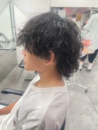 パーマ メンズ 町田エリアＮｏ．１/ パーマ特化/太田京希のヘアスタイル