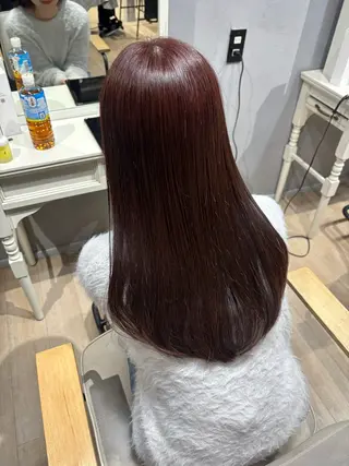ロング カラー MAKI/透明感 カラー/ヘアセットのヘアスタイル