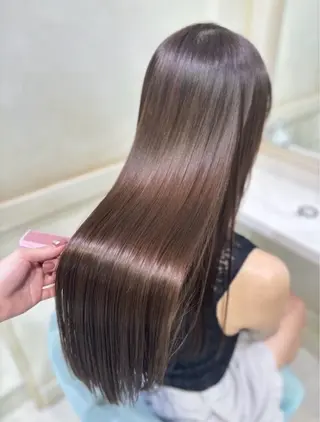 カラー 透明感ツヤカラー/ ゆうな💙のヘアスタイル