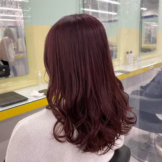 ミディアム カラー ヘアアレンジ mai🍑暖色カラー /レイヤー💖のヘアスタイル