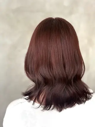 ミディアム omocha umiのヘアスタイル